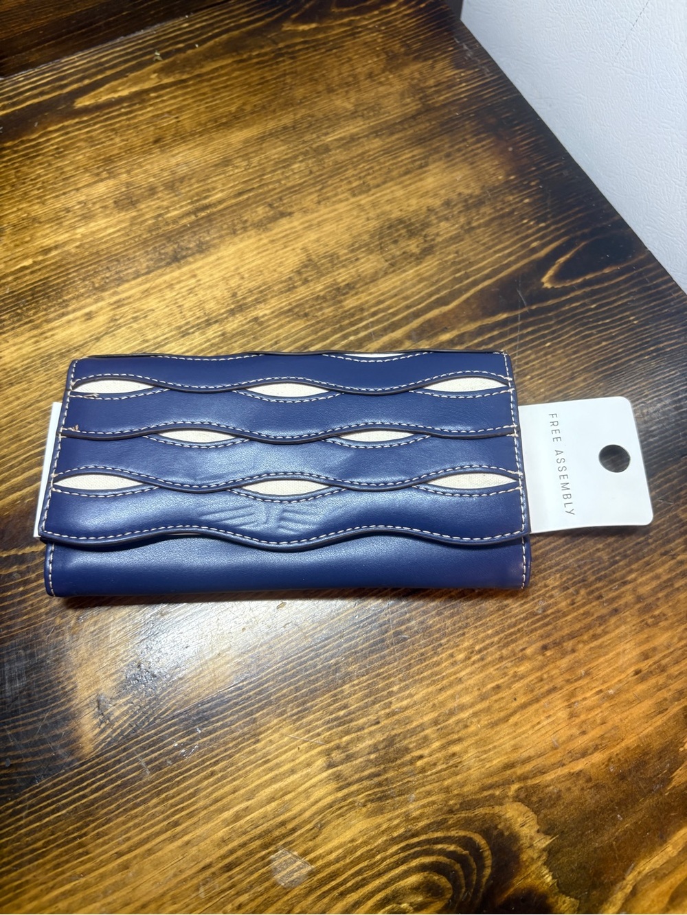 Free Assembly Navy Wallet